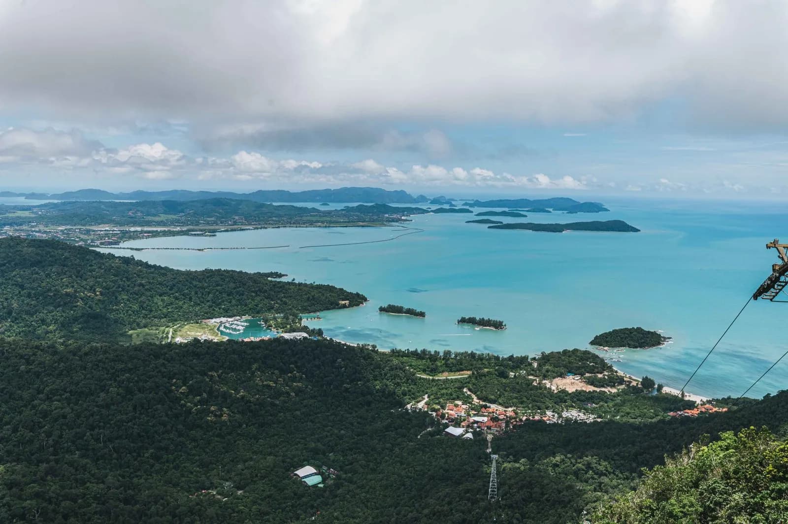 Langkawi vanuit de lucht